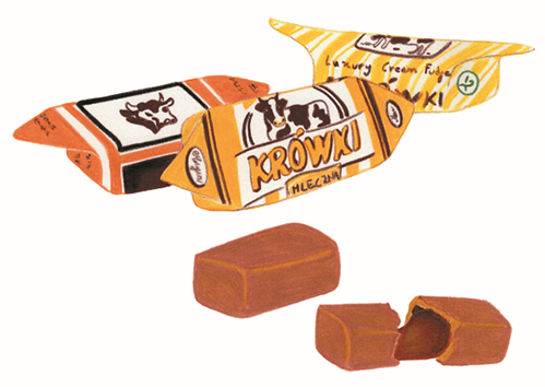 pia taccone bonbons krowki